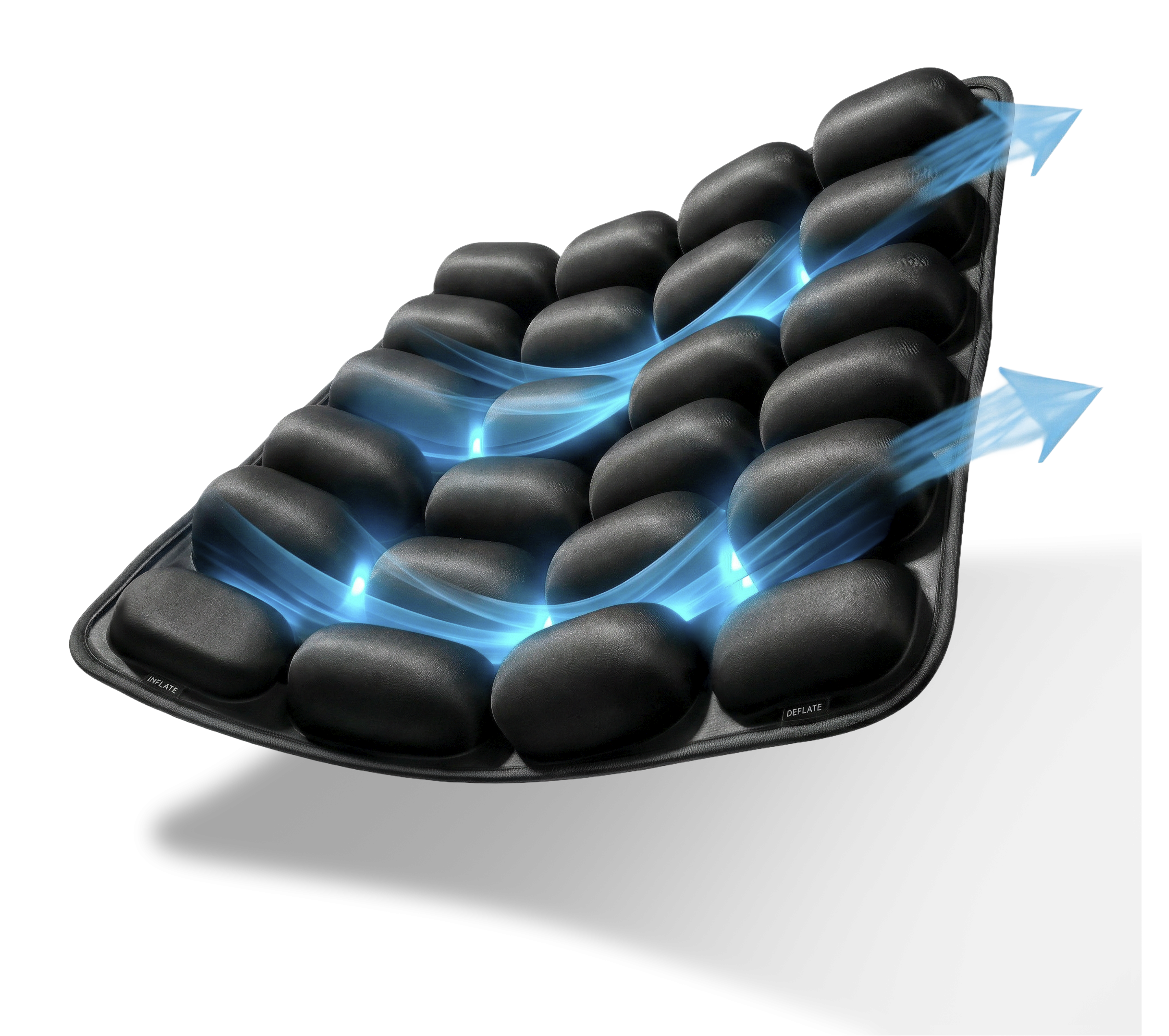 Blue air arrowhead no bg