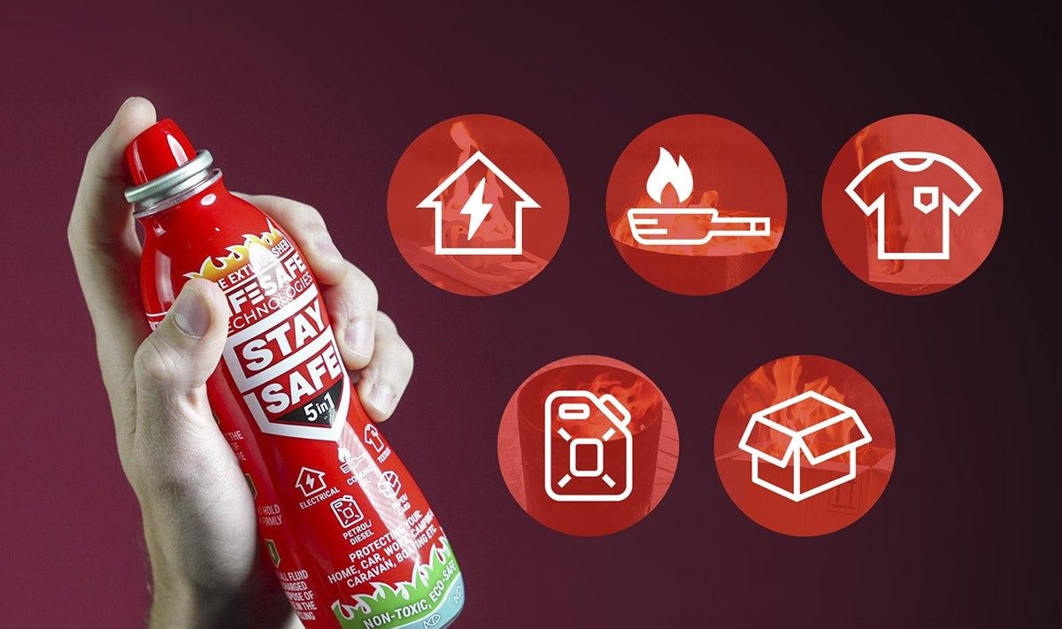 Staysafe 5 types of extinguisher situations